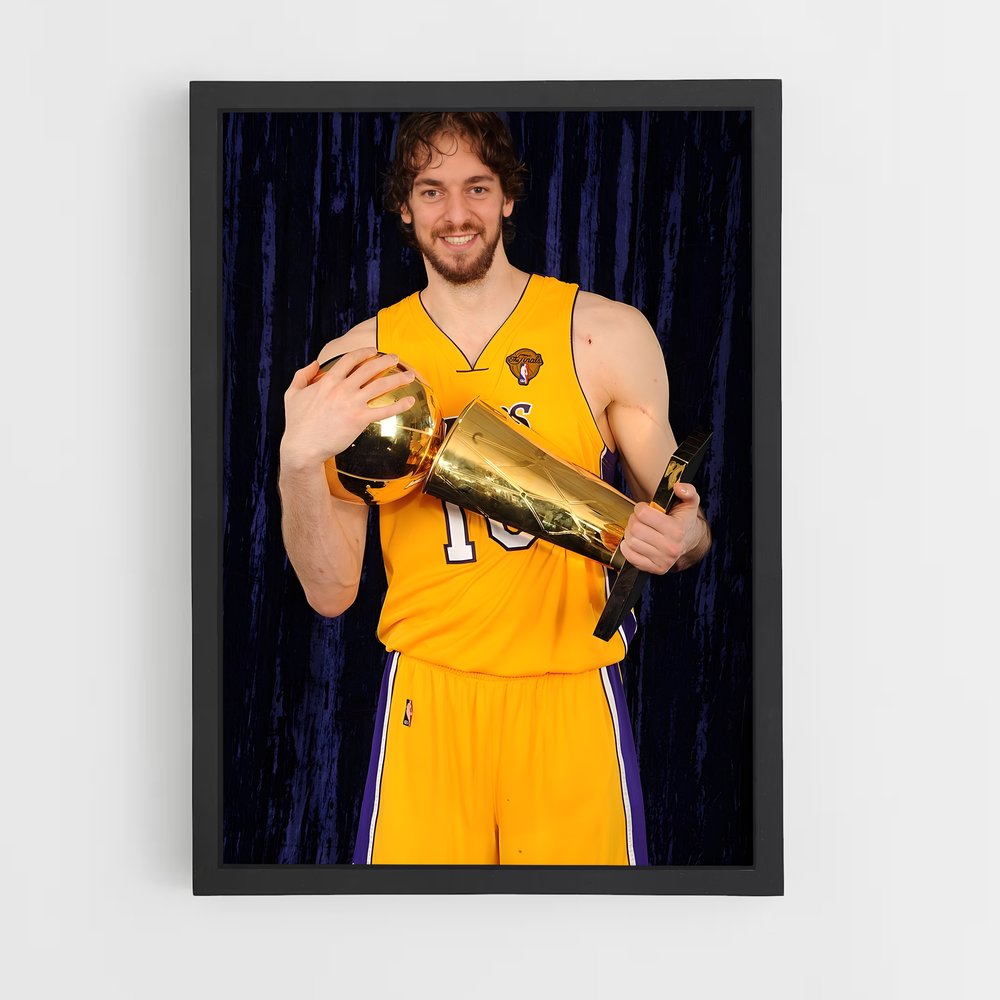 Poster La Gloire de Pau – affiche Basketball (vue 2)